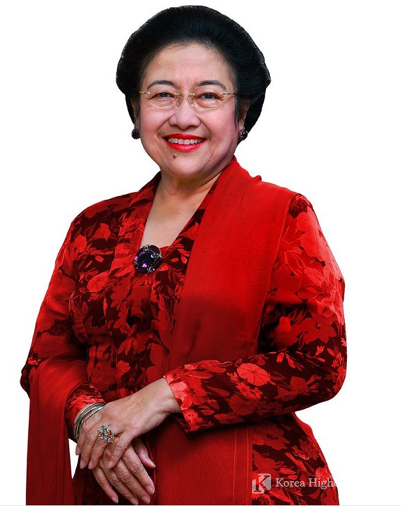 Former Indonesian President Megawati Sukarnoputri (Photo courtesy of Seoul Institute of the Arts)